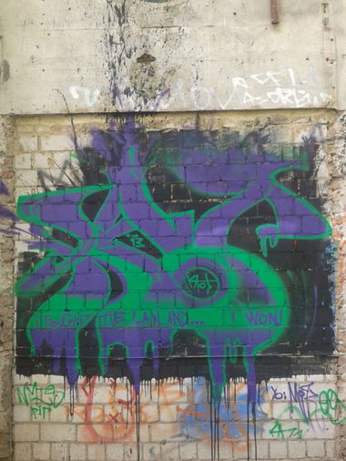 Graffiti Wall in Frankfurt - Photo by timmy - kaot, frankfurt (2013)