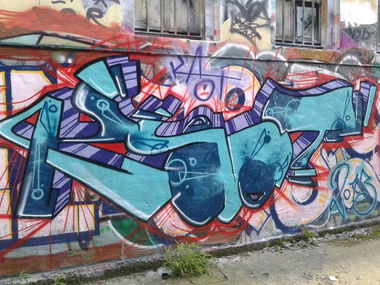 Graffiti Wall in Frankfurt - Photo by timmy - kaot, frankfurt (2013)
