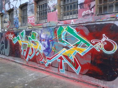 Graffiti Wall in Frankfurt - Photo by timmy - kaot, frankfurt (2013)