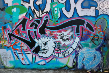 Graffiti Wall - Photo by timmy