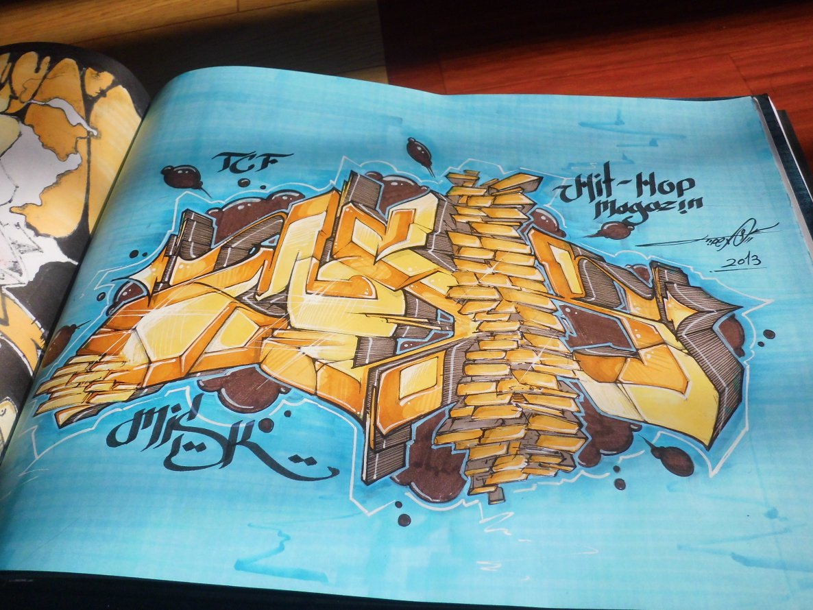 Graffiti Sketch - Photo by tipex - tipex (2013)