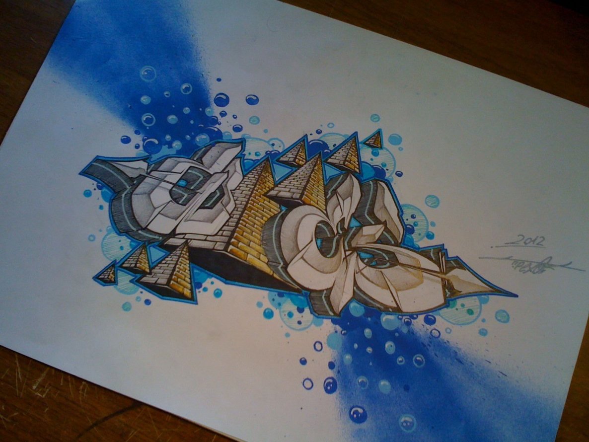 Graffiti Sketch - Photo by tipex - tipex (2013)