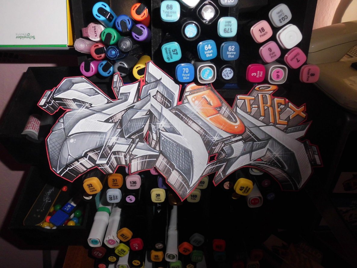 Graffiti Sketch - Photo by tipex - tipex (2013)