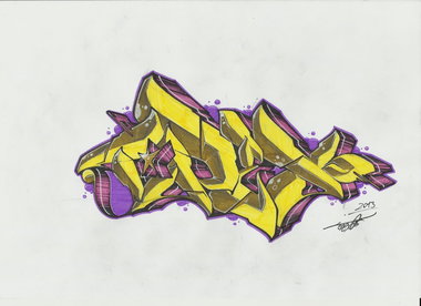 Graffiti Sketch - Photo by tipex - tipex (2013)
