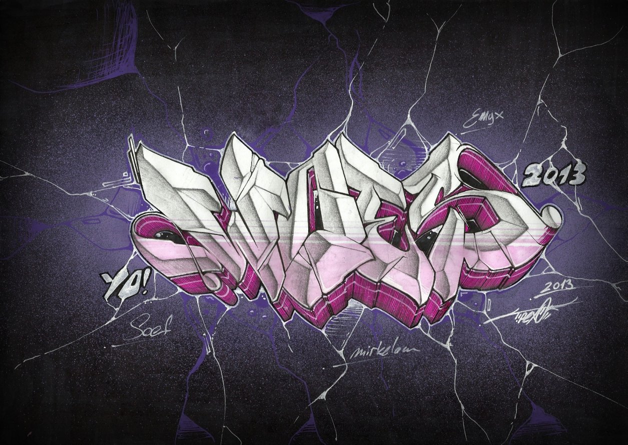Graffiti Sketch - Photo by tipex - T?PEX (2013)