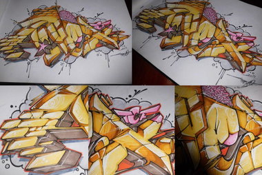 Graffiti Sketch - Photo by tipex - tipex (2013)