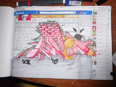 Graffiti Sketch - Photo by tipex - tipex (2013)