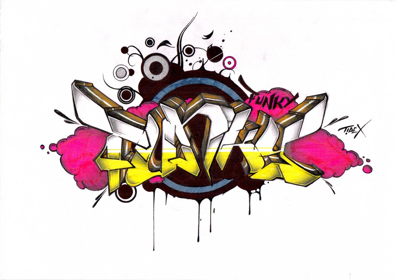 Graffiti Sketch - Photo by tipex - tipex (2011)
