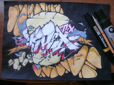 Graffiti Sketch - Photo by tipex - tipex (2012)