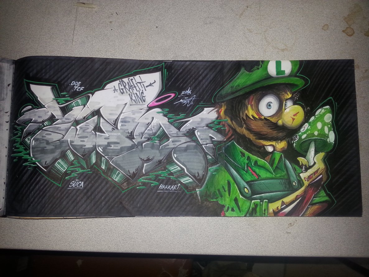 Graffiti Sketch - Photo by tipex - tipex (2014)