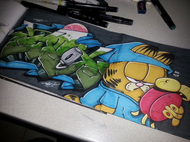 Graffiti Sketch - Photo by tipex (2014)