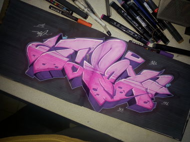 Graffiti Sketch - Photo by tipex - tipex (2014)