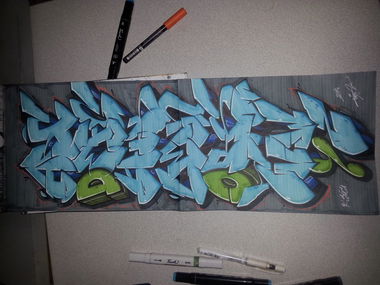 Graffiti Sketch - Photo by tipex - tipex (2014)