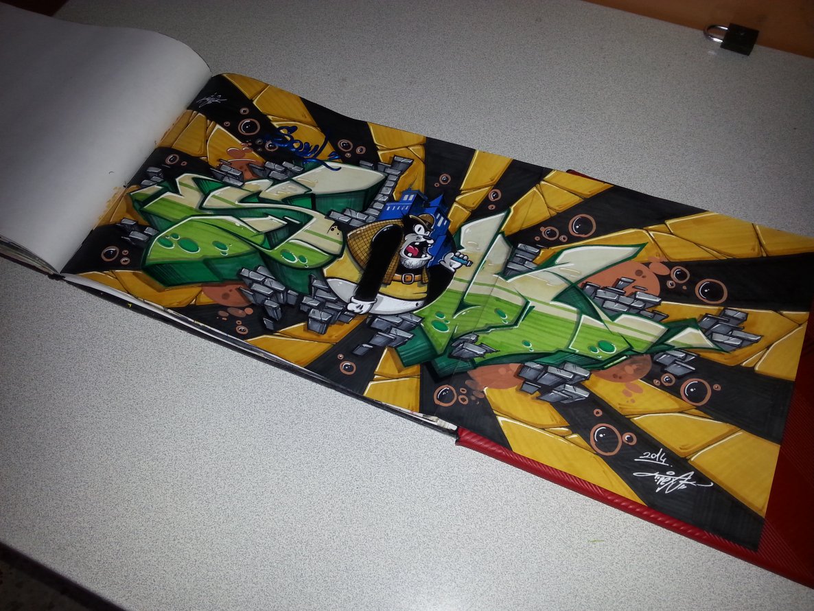 Graffiti Sketch - Photo by tipex - tipex (2014)