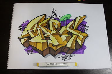 Graffiti Sketch - Photo by tipex (2017)