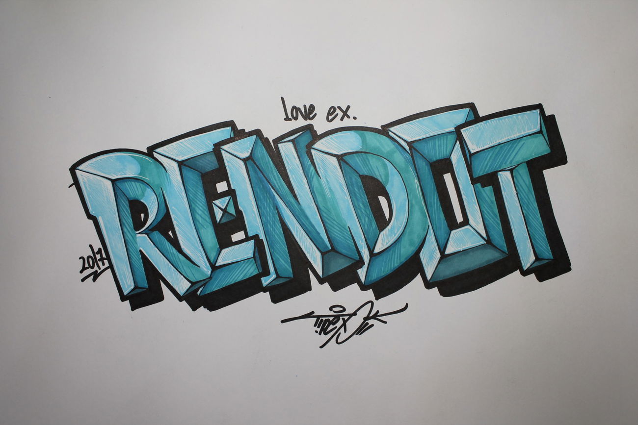 Graffiti Sketch - Photo by tipex