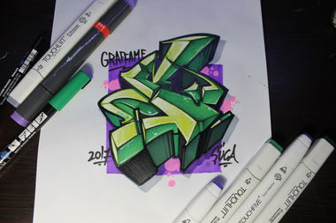 Graffiti Sketch in Istanbul - Photo by tipex - tipex, graffiti, art (2017)