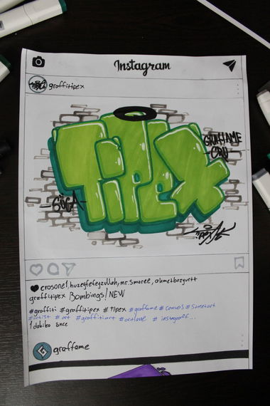 Graffiti Sketch - Photo by tipex