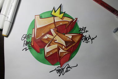 Graffiti Sketch - Photo by tipex