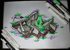 Graffiti Sketch - Photo by tipex
