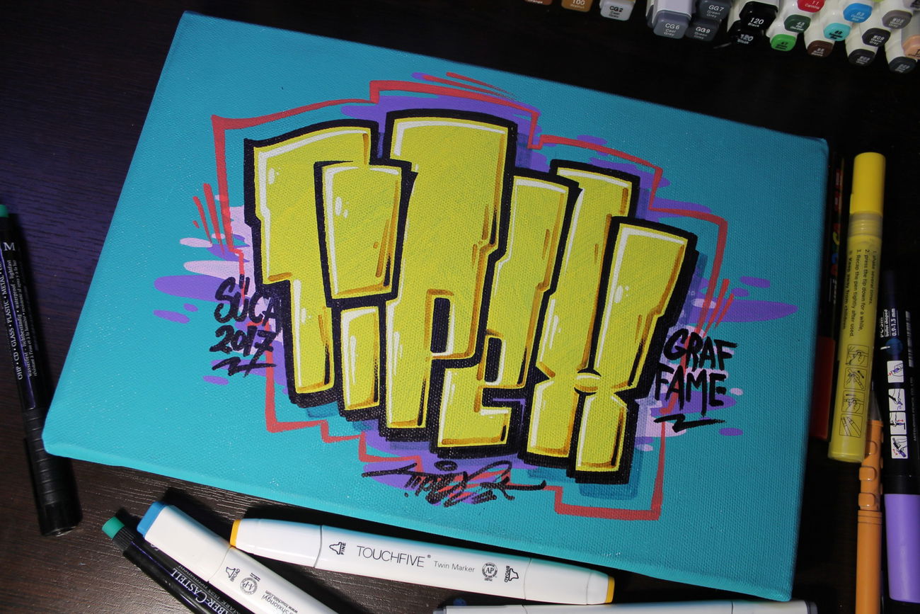 Graffiti Sketch - Photo by tipex