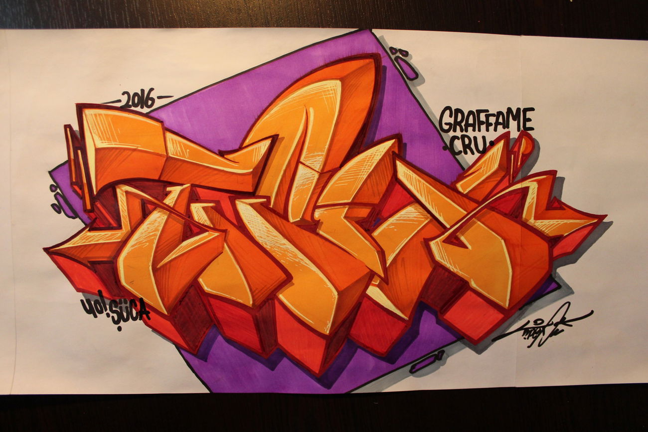 Graffiti Sketch - Photo by tipex