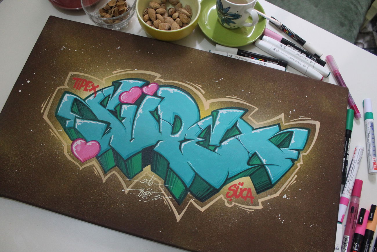 Graffiti Artwork in Turkey - Photo by tipex - graffiti, tipex (2016)