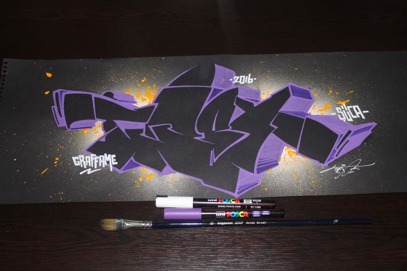 Graffiti Sketch - Photo by tipex