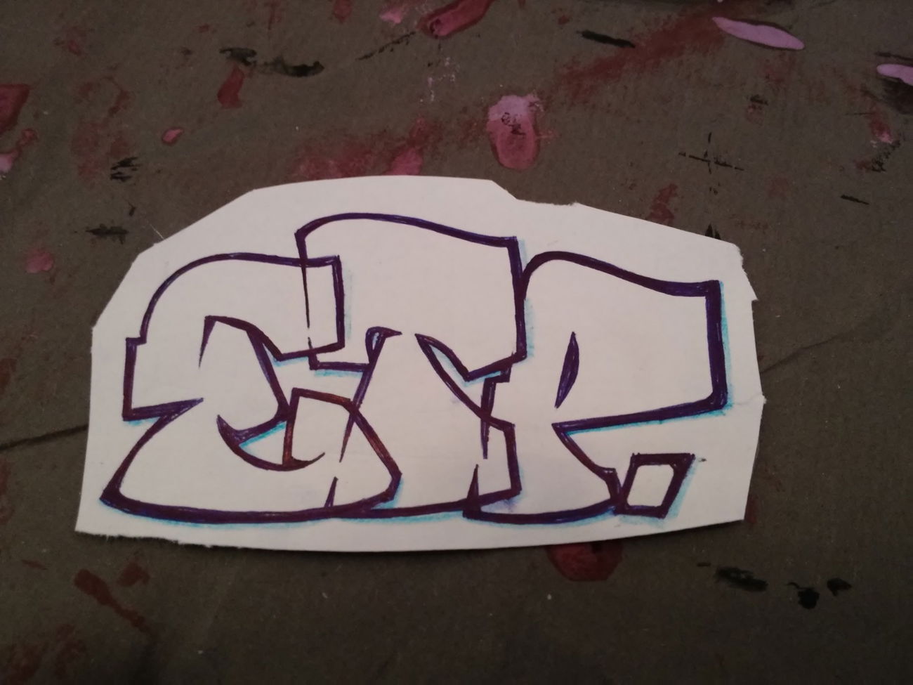 Graffiti Sketch - Photo by todesadel - Etepetete (2016)