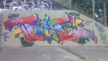 Graffiti Wall - Photo by toifel - toifel, toifl, io (2015)
