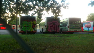 Graffiti Bombing in Göttingen - Photo by tok - bof (2013)