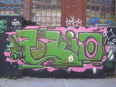 Graffiti Wall - Photo by tokione