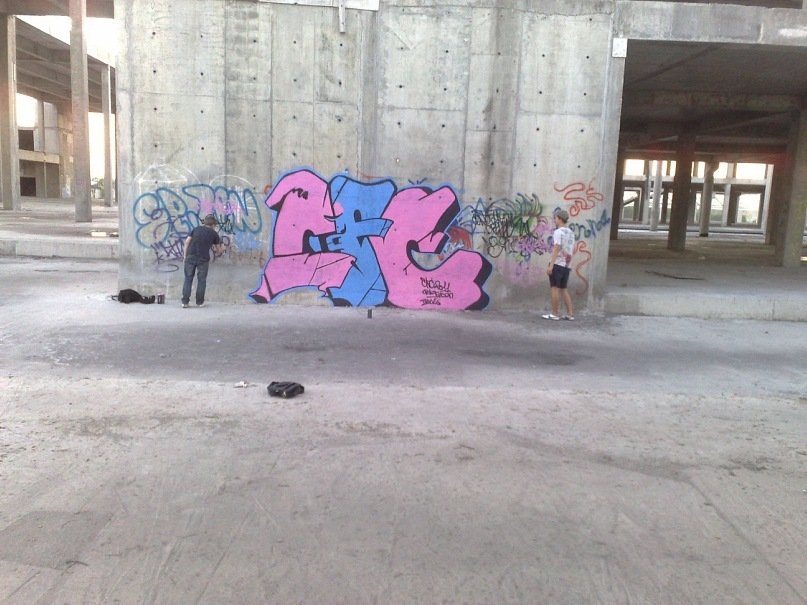 Graffiti Bombing - Photo by tolstuyMONTHY