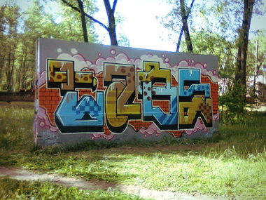 Graffiti Wall in Minsk - Photo by tonecktabz - tabs, tonek, toneck