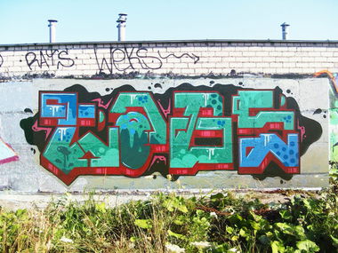 Graffiti Wall - Photo by tonecktabz - tabs, toneck (2013)