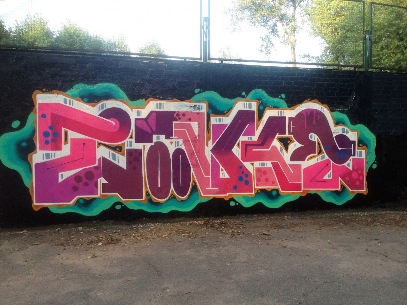 Graffiti Wall in Minsk - Photo by tonecktabz - TABZ, TNEK, TONEK (2018)