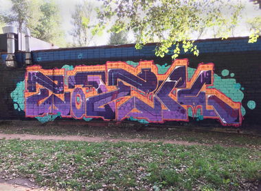 Graffiti Wall - Photo by tonecktabz - tabz (2018)