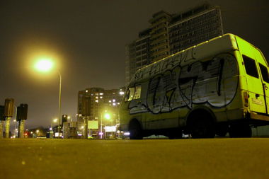 Graffiti Bombing in Kyiv - Photo by tonkocrew - tonko
