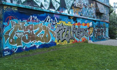 Graffiti Wall in HAMBURG - Photo by tony301 - PHASE, TONY, CRIME
