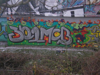 Graffiti Wall in HAMBURG - Photo by tony301