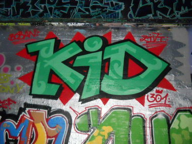 Graffiti Wall in HAMBURG - Photo by tony301