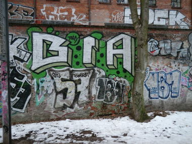 Graffiti Bombing in Hamn´burg - Photo by tony301