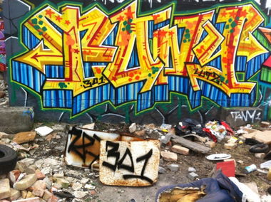 Graffiti Wall - Photo by tony301