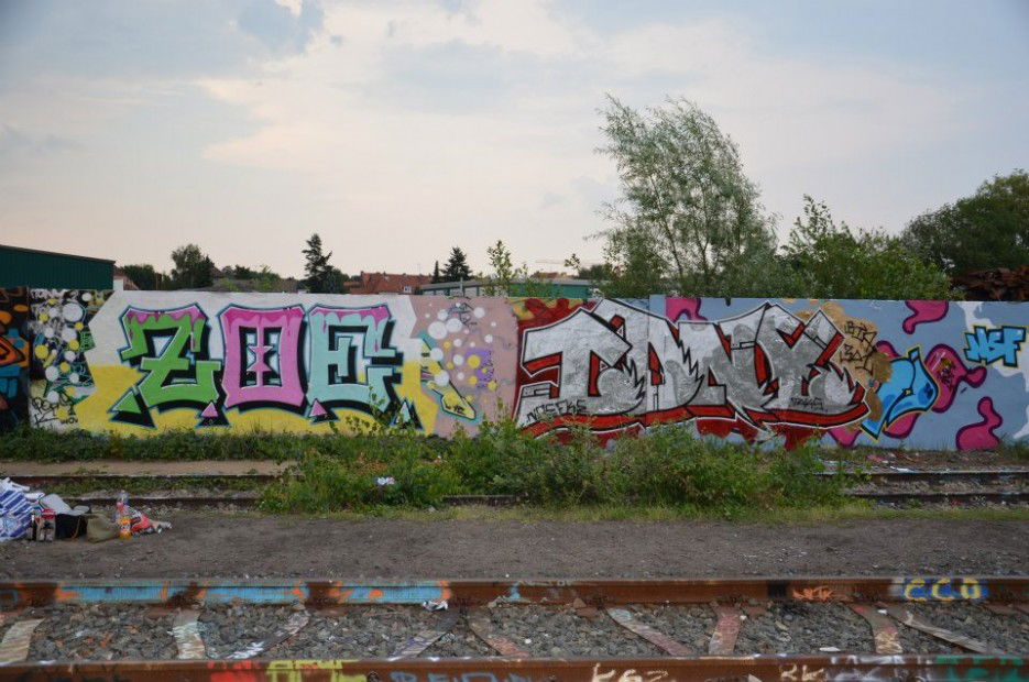 Graffiti Wall - Photo by tony301