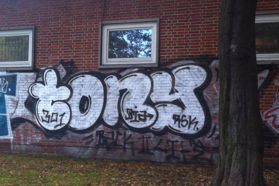 Graffiti Bombing - Photo by tony301