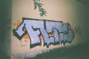 Graffiti Bombing in Novosibirsk - Photo by toosha - winter (2013)