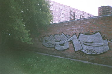 Graffiti Bombing in Novosibirsk - Photo by toosha (2013)