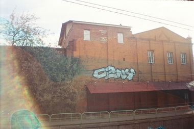 Graffiti Bombing in Tomsk - Photo by toosha (2013)