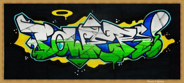 Graffiti Wall in Zhodino - Photo by torfs1 - Sketch