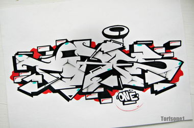 Graffiti Sketch in Belarus - Photo by torfs1 - Sketch, torfs1 (2013)